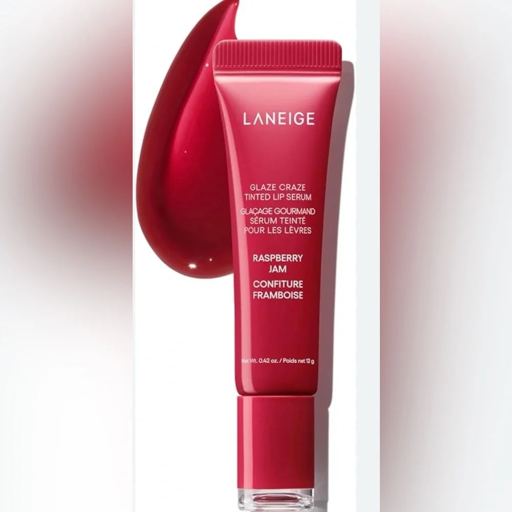 New LANEIGE Glaze Craze Tinted Polypeptide Lip Serum